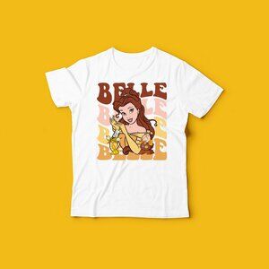 Disney Belle Kids T-Shirt - White